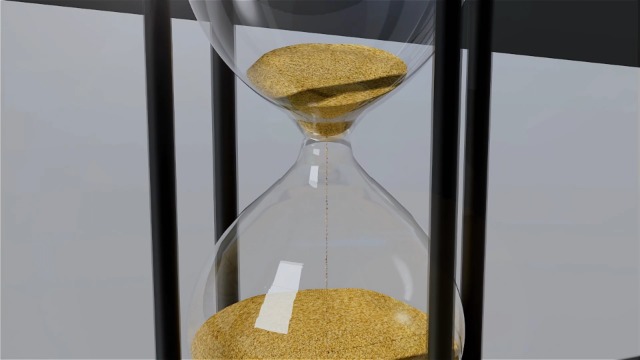 Amazon.com: Empty Hourglass Fillable, 10 Inch Large Black Wooden